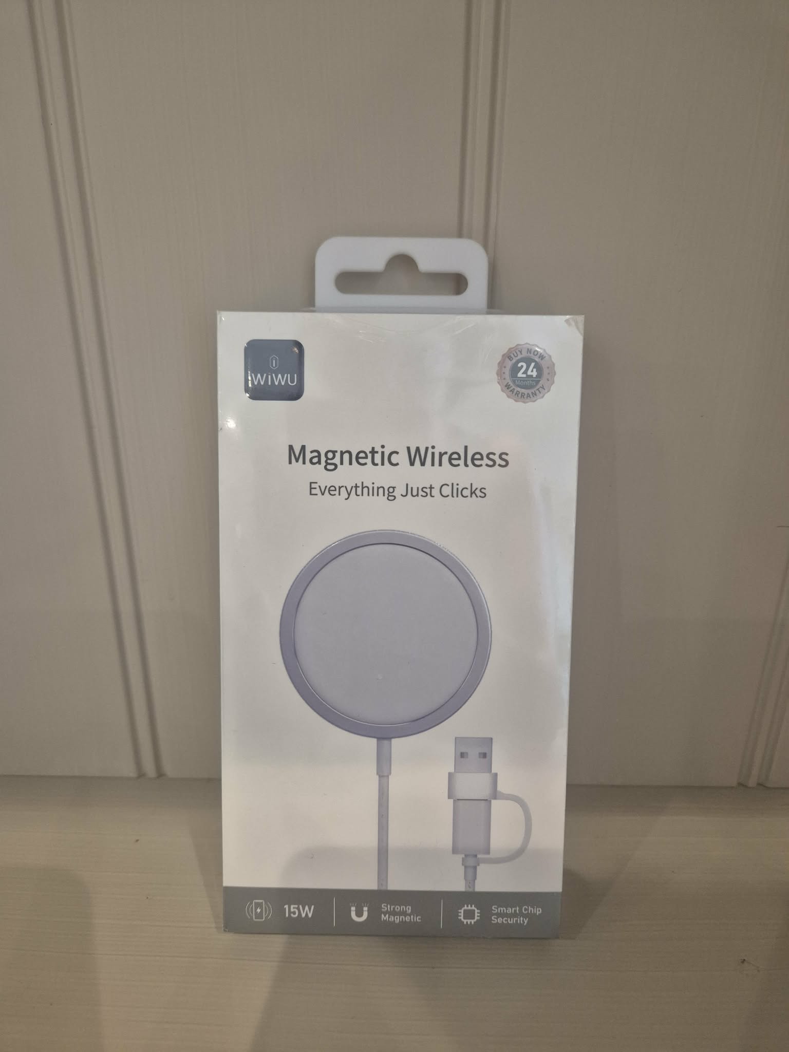 Draadloze magnetische lader